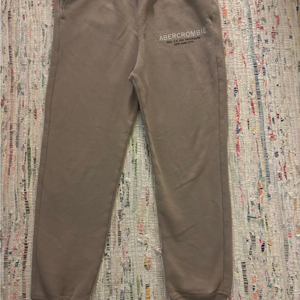 Abercrombie & Fitch Kids Taupe Joggers